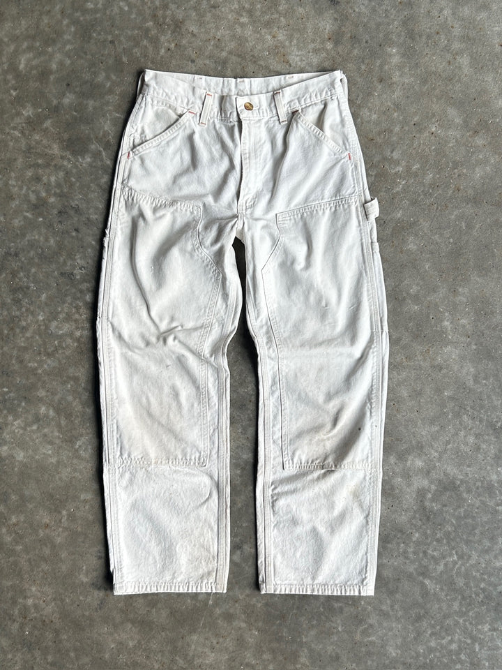 Vintage white Double Knee Pants