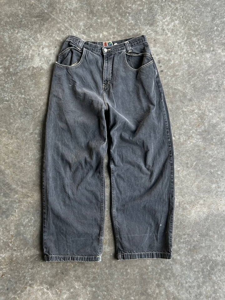 Vintage Black Denim Pants
